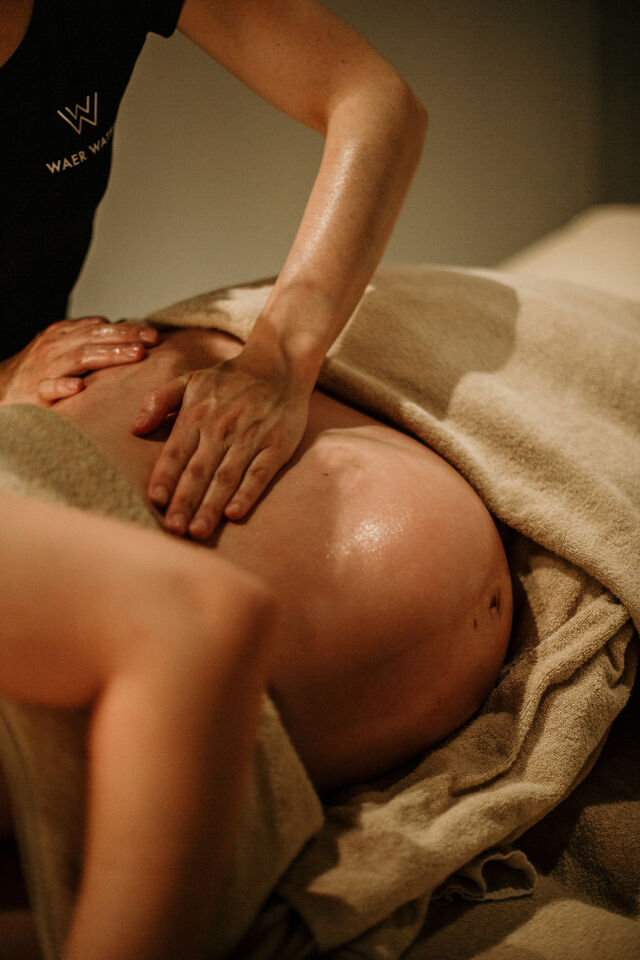 Zwangerschap massage
